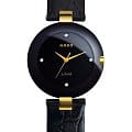 Rado Rado Coupole Classic R22828715 Classic R22828715 кварцевые женские часы  черный циферблат, браслет кожаный — вид спереди
