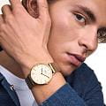 Оригинальные часы Daniel Wellington Daniel Wellington Piano Link Gold Unitone DW00100779 кварцевые калибр механизма  общий вид