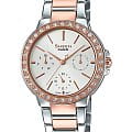 Casio Casio Sheen SHE-3069SPG-7AUDF  SHE-3069SPG-7AUDF кварцевые женские часы  шампань циферблат, браслет сталь с ip покрытием — вид спереди