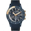 Jacques Lemans Jacques Lemans U-44A  U-44A кварцевые мужские часы  серый циферблат, браслет кожа + текстиль — вид спереди