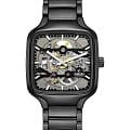 Rado Rado True Square Automatic Skeleton R27197152  R27197152 механические женские часы  черный циферблат, браслет высокотехнологичная керамика — вид спереди
