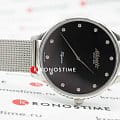 Atlantic Atlantic Elagance 29038.41.61MB кварцевые женские часы часы, крупный план черный циферблат