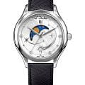 L'Duchen L'Duchen Perseides D 837.11.43  D 837.11.43 кварцевые женские часы  белый циферблат, браслет кожаный — вид спереди