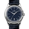 Jacques Lemans Jacques Lemans Classic 1-2187C  1-2187C кварцевые мужские часы  синий циферблат, браслет кожаный — вид спереди