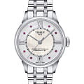 Tissot Tissot Chemin des Tourelles Powermatic 80 Lady T099.207.11.113.00 Chemin des Tourelles T0992071111300 механические женские часы  белый циферблат, браслет нержавеющая сталь — вид спереди