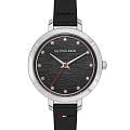 U.S. Polo Assn. U.S. Polo Assn. Stile USPA2092-03  USPA2092-03 кварцевые женские часы  черный циферблат, браслет кожаный — вид спереди