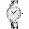 Seiko Seiko Conceptual Series Dress SFQ807P1  SFQ807P1 кварцевые женские часы  перламутровый циферблат, браслет нержавеющая сталь — вид спереди