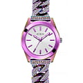 Guess Guess Trend GW0546L3  GW0546L3 кварцевые женские часы  серебристый циферблат, браслет сталь с ip покрытием — вид спереди