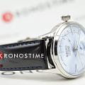 Seiko Seiko Presage SSA343J1 механические мужские часы часы, крупный план белый циферблат