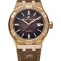 Maurice Lacroix Maurice Lacroix Aikon Automatic Bronze AI6008-BRZ01-730-3  AI6008-BRZ01-730-3 механические мужские часы  коричневый циферблат, браслет кожаный — вид спереди