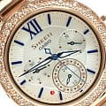 Casio Casio Sheen SHE-3061SPG-7BUER sheen японские женские часы на браслете нержавеющая сталь с ip-покрытием боковой вид