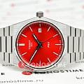 Tissot Tissot PRX 35 mm T137.210.11.421.00 женские часы красный циферблат на запястье