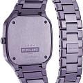 D1 Milano D1 Milano Square Disco Purple SQBL02 кварцевые женские часы часы, крупный план фиолетовый циферблат