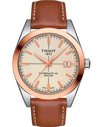 Tissot Gentleman Powermatic 80 Silicium 18K Gold T927.407.46.261.00