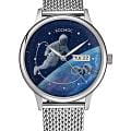 Космос Космос K 043.1 - Космонавт  K 043.1 - Космонавт механические мужские часы  цветной циферблат, браслет нержавеющая сталь — вид спереди