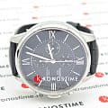 Tissot Tissot Chemin des Tourelles Chronograph T099.427.16.058.00 механические мужские часы часы, крупный план черный циферблат