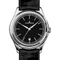 Jacques Lemans Jacques Lemans Classic 1-2187A  1-2187A кварцевые мужские часы  черный циферблат, браслет кожаный — вид спереди