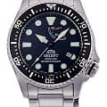 Orient Orient RA-EL0001B  RA-EL0001B механические мужские часы  черный циферблат, браслет нержавеющая сталь — вид спереди