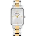 Pierre Lannier Pierre Lannier Ariane 007J621  007J621 кварцевые женские часы  серебристый циферблат, браслет нержавеющая сталь с pvd-покрытием — вид спереди