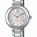 Casio Casio Sheen SHE-3050D-7A  SHE-3050D-7A кварцевые женские часы  серый циферблат, браслет  — вид спереди