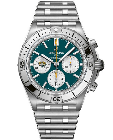 Breitling Chronomat B01 42 NFL NFL Jacksonville Jaguars Edition AB01342B1L3A1