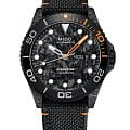 Mido Mido Ocean Star 200C Carbon Limited Edition M042.431.77.081.00  M0424317708100 механические мужские часы  черный циферблат, браслет тканевый — вид спереди