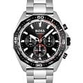 Hugo Boss Hugo Boss Energy HB1513971  HB1513971 кварцевые мужские часы  черный циферблат, браслет нержавеющая сталь — вид спереди