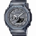 Casio Casio G-Shock GMA-S2100SK-1A  GMA-S2100SK-1A электронные женские часы  серый циферблат, браслет пластик — вид спереди
