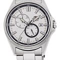 Orient Orient RA-AK0603S1  RA-AK0603S механические мужские часы  белый циферблат, браслет нержавеющая сталь — вид спереди
