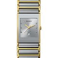 Rado Rado Integral R20748702  R20748702 кварцевые женские часы  белый циферблат, браслет сталь c pvd покрытием — вид спереди