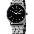 Rado Rado Diamaster R14064177  R14064177 кварцевые женские часы  черный циферблат, браслет высокотехнологичная плазменная керамика — вид спереди