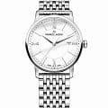 Maurice Lacroix Maurice Lacroix Eliros EL1094-SS002-110-1  EL1094-SS002-110-1 кварцевые женские часы  белый циферблат, браслет нержавеющая сталь — вид спереди