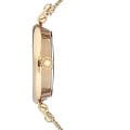 Anne Klein Anne Klein Crystal  3000GNGB  американские женские часы на браслете сталь c pvd покрытием боковой вид