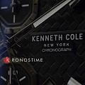 Kenneth Cole Kenneth Cole Dress Sport KCWGO0059603  американские мужские часы на браслете нейлон + силикон боковой вид