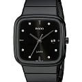 Rado Rado R5.5 R28910702  R28910702 кварцевые мужские часы  черный циферблат, браслет керамика — вид спереди