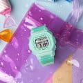 Casio Casio Baby-G BLX-565S-2 женские часы бирюзовый циферблат на запястье