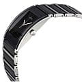 Rado Rado Integral R20784152 integral швейцарские женские часы на браслете сталь + керамические вставки боковой вид