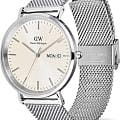 Оригинальные часы Daniel Wellington Daniel Wellington Classic Day Display Sterling Champagne DW00100828 кварцевые калибр механизма  общий вид
