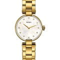 Rado Rado Coupole Classic Diamonds R22857923 Classic R22857923 кварцевые женские часы  перламутровый циферблат, браслет нержавеющая сталь с pvd-покрытием — вид спереди