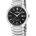Candino Candino Swiss C4792/4  C4792/4 кварцевые мужские часы  черный циферблат, браслет нержавеющая сталь — вид спереди