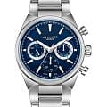 Lee Cooper Lee Cooper LC08174.390  LC08174.390 кварцевые мужские часы  синий циферблат, браслет нержавеющая сталь — вид спереди