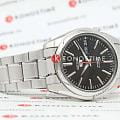 Seiko Seiko 5 Regular SNKL45J1 мужские часы черный циферблат на запястье