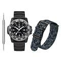 Luminox Luminox MIL-SPEC Inspired Military XL.3351.SET кварцевые мужские часы часы, крупный план черный циферблат