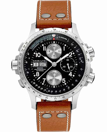 Hamilton Khaki Aviation X Wind Day Date Auto Chrono H77616533