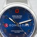 Swiss Military Hanowa Swiss Military Hanowa Thunderbolt SMWGH0002803  швейцарские мужские часы на браслете нержавеющая сталь боковой вид