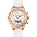 Jacques Lemans Jacques Lemans 1-1786H  1-1786H кварцевые мужские часы  серый циферблат, браслет силикон — вид спереди
