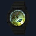 Casio Casio G-Shock GA-2100TL-7ADR (GA-2100TL-7A) GA-2100 — задняя крышка карбон корпуса японские часы