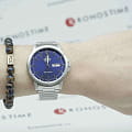 Orient Orient Automatic RA-AA0C02L механические мужские часы часы, крупный план синий циферблат