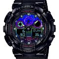 Часы Casio G-Shock GA-100RGB-1ADR (GA-100RGB-1A)