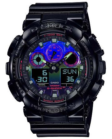 Casio G-Shock GA-100RGB-1ADR (GA-100RGB-1A)